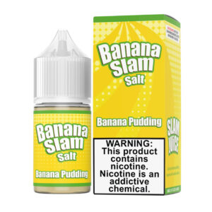Banana Slam Banana Pudding Salt 30ml E-Juice