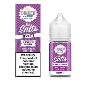 Salts Blackberry Crumble 30ml E-Juice | Dinner Lady