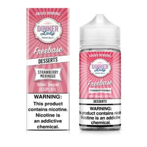 Strawberry Meringue 100ml E-Juice | Dinner Lady