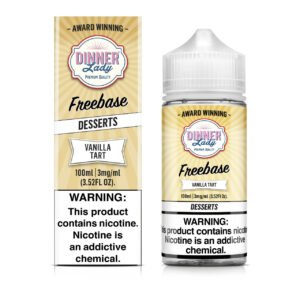 Vanilla Tart 100ml E-Juice | Dinner Lady