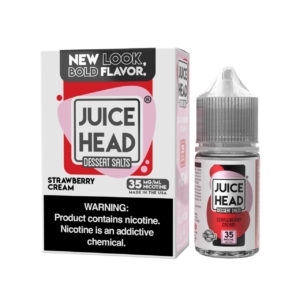 Desserts Strawberry Cream Salts 30ml E-Juice | Juice Head