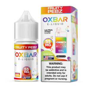 Fruity Pebz Tobacco Free Nicotine Salt 30ml | Pod x Oxbar Juice
