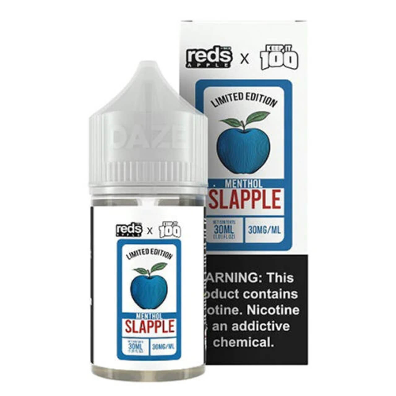 Red's Apple x Keep it 100 Slapple Menthol Salt