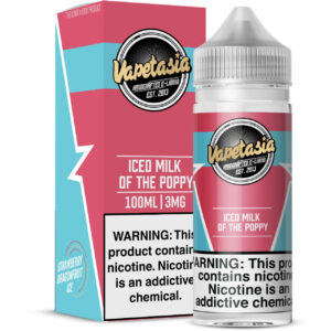 Iced Milk of the Poppy 100mL E-Juice | Vapetasia
